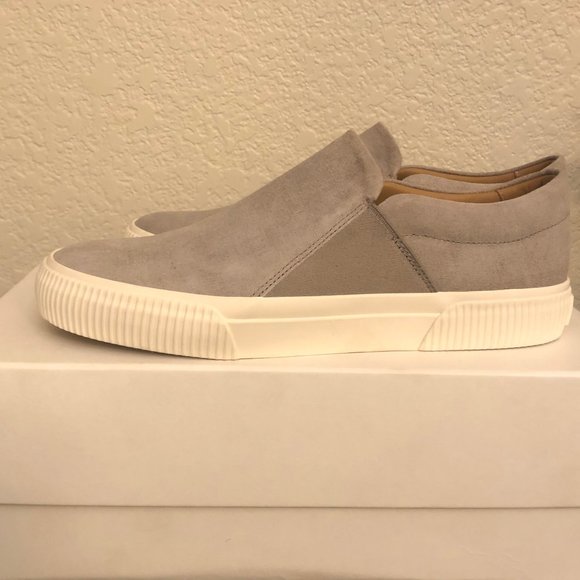 NIB Vince Kelvin Flint Slip-Ons - Gray - Size 8